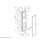 Схема №1 KBUDT4250A 42" SXS REFRIG (SS) DESIGNER HDL с изображением Зажим для посудомоечной машины Bosch 00601760